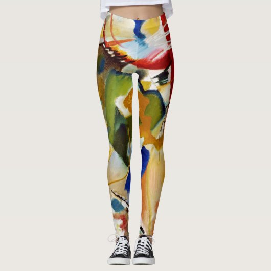 Leggings boho cosmopolite art déco (Devant)