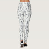 Leggings Boho Ethnique : Trendy Hand-Drawn Seamless. (Dos)