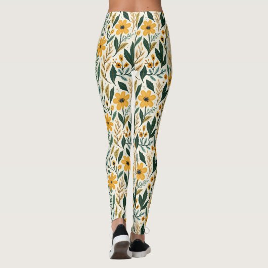 Leggings Boho Floral Fantasy (Dos)