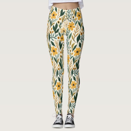 Leggings Boho Floral Fantasy (Devant)