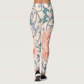 Leggings Boho floral, style boho asiatique (Dos)