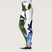 Leggings Boho Foliage Art (Gauche)