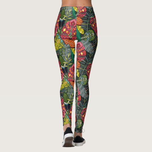 Leggings boho hojas (Dos)
