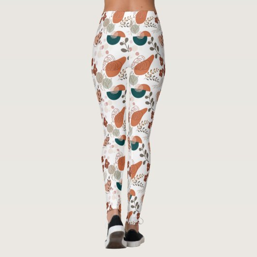 Leggings BOHO Motif esthétique A10 (Dos)
