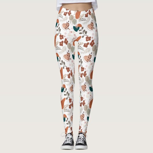 Leggings BOHO Motif esthétique A10 (Devant)