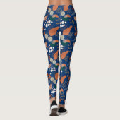 Leggings BOHO Motif esthétique A10 D Bleu BG (Dos)
