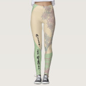 Leggings Boho nature bonsai, asiatique boho style zen (Devant)