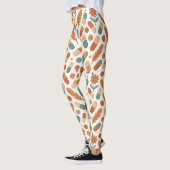 Leggings Boho Pill & Feather Daisy Motif (Gauche)