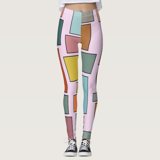 Leggings Boho Rectangles (Devant)