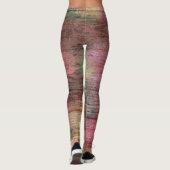 Leggings Boho Rustique Joli automne Cranberry Sage Colories (Dos)