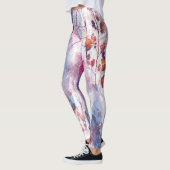 Leggings Boho Twigs and Feathers : Artwork à la mode (Gauche)