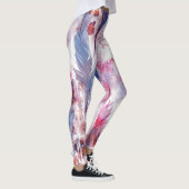 Leggings Boho Twigs and Feathers : Artwork à la mode (Droite)