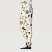 Leggings Bois Abstrait (Gauche)