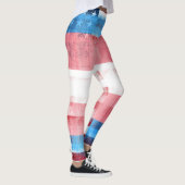 Leggings Bois américain et Paintstrokes du drapeau | de (Droite)