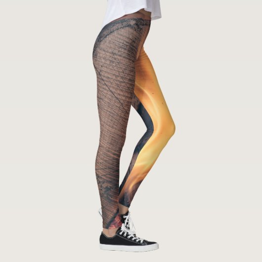 Leggings Bois au feu (Droite)