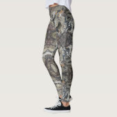 Leggings Bois d'Amérique - Photo Marbré (Gauche)