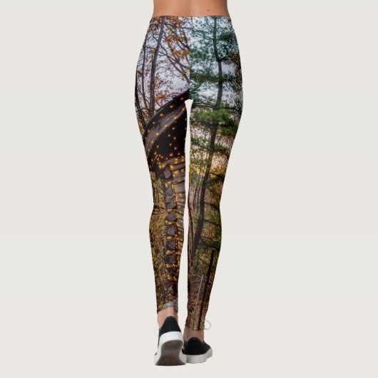 Leggings Bois d'automne (Dos)