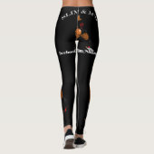 Leggings Bois d'ébène mince et collection du m (Dos)