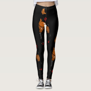 Leggings Bois d'ébène mince et collection du m