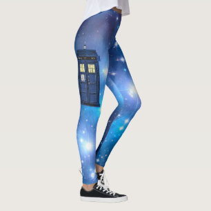 Leggings Boîte Appel Public de la Police Bleue - Voyage dan