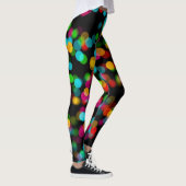 Leggings Bokeh design coloré (Droite)