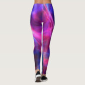 Leggings Bokeh Motif clair coloré (Dos)
