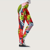 Leggings Bol de fraises fraîches (Droite)