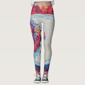 Leggings Bol de Fruits Rouges (Devant)