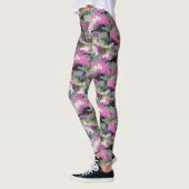 Leggings Bold Pink Camo Patterned  (Gauche)