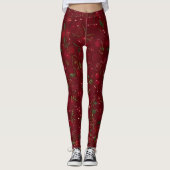 Leggings Bombes Cerise Sass (Devant)