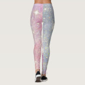 Leggings bonbon en coton - jambières (Dos)