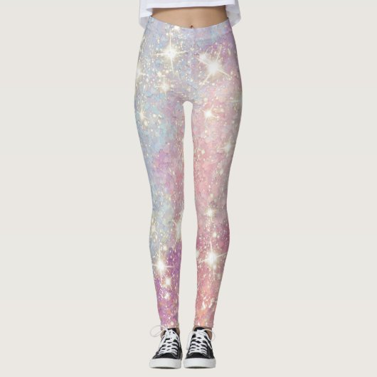 Leggings bonbon en coton - jambières (Devant)