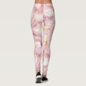 Leggings Bonbon rose doux (Dos)