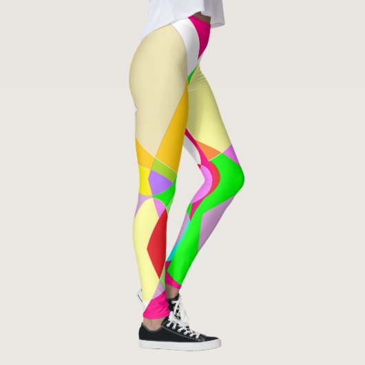 Leggings Bonbons couleurs grand pastel divine design (Droite)