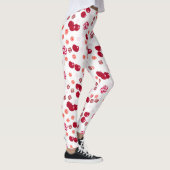 Leggings Bonbons de cerise brillant doux lollipopes doux (Droite)