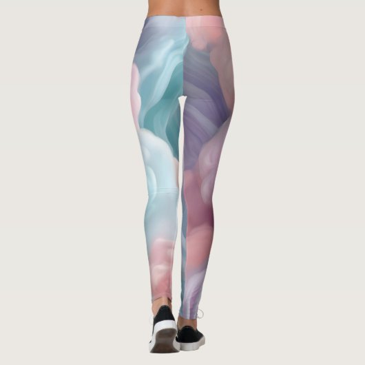 Leggings Bonbons de coton Abstrait (Dos)