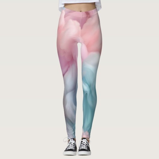 Leggings Bonbons de coton Abstrait (Devant)