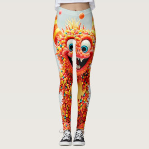 Leggings Bonbons de Monster heureux Design