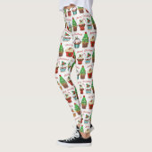 Leggings Bonbons de Noël (Gauche)