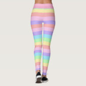 Leggings Bonbons Pastel Décora rayée Kei (Dos)