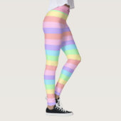 Leggings Bonbons Pastel Décora rayée Kei (Droite)