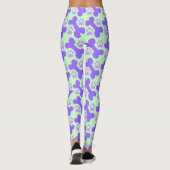 Leggings Bone de chien et pattes pattes (Dos)