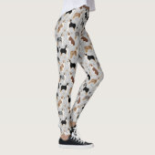 Leggings Bones et pattes de berger australiens (Droite)