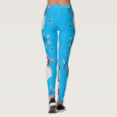 Leggings bonhomme de neige (Dos)