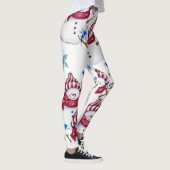 Leggings bonhomme de neige (Droite)