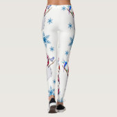 Leggings bonhomme de neige (Dos)