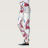 Leggings bonhomme de neige (Gauche)