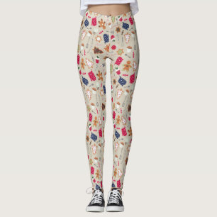 Leggings Bonhomme en pain d'épice