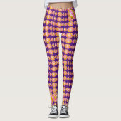 Leggings Bonne Halloween Éffrayant Candy (Devant)