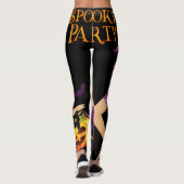 Leggings Bonne Halloween Éffrayant Candy (Dos)